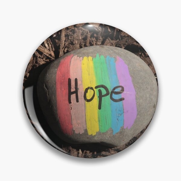 Item preview, Painted rock that says, HOPE designed and sold by JohnArehart.