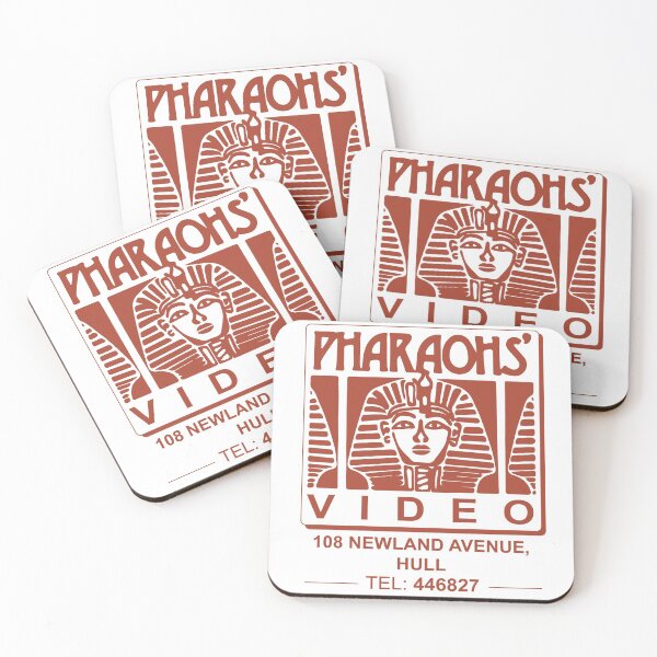 Aperçu de l'œuvre Logo de coque de location vidéo des pharaons créée et vendue par EnterTheMattrix.