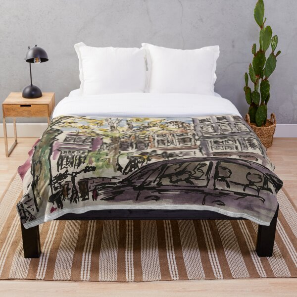 Item preview, Amsterdam Street Urban Sketch designed and sold by FelipeWork10.