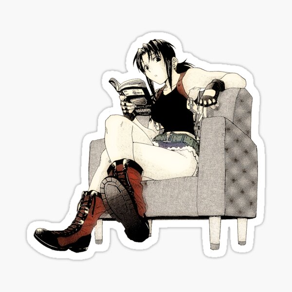 Revy/Two hands Sticker