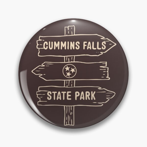 Item preview, Cummins Falls State Park - Tennessee State Park Wildlife TN Trail Head Marker designed and sold by palmettodigital.