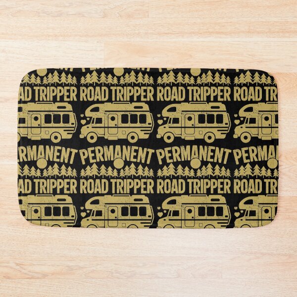 Item preview, Permanent Road Tripper Funny Camping designed and sold by GravitiTees.
