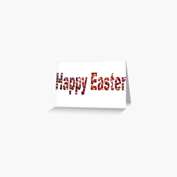 Happy Easter Greeting Card