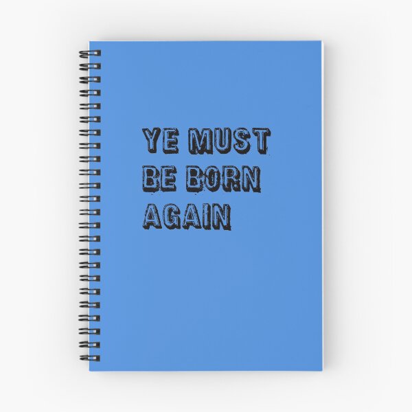 Item preview, Blue Ye Must Be Born Again designed and sold by DamaliePierre.
