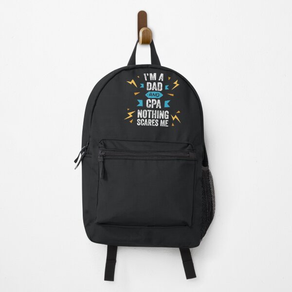 Item preview, I'm A Dad And CPA Nothing Scares Me Funny Sarcastic Gag Gift Men Accountant Auditor Finance Numbers designed and sold by gkao.