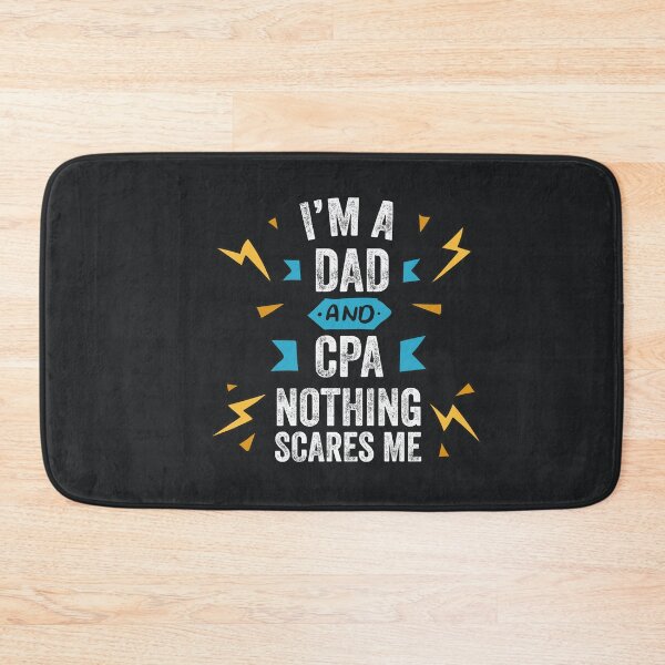 Item preview, I'm A Dad And CPA Nothing Scares Me Funny Sarcastic Gag Gift Men Accountant Auditor Finance Numbers designed and sold by gkao.