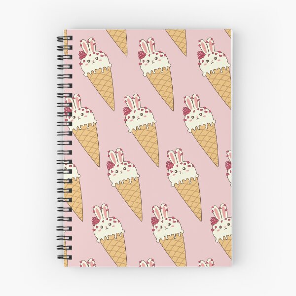 Item preview, Vanilla & Raspberry Bunny Ice Cream designed and sold by ElectricFangs.