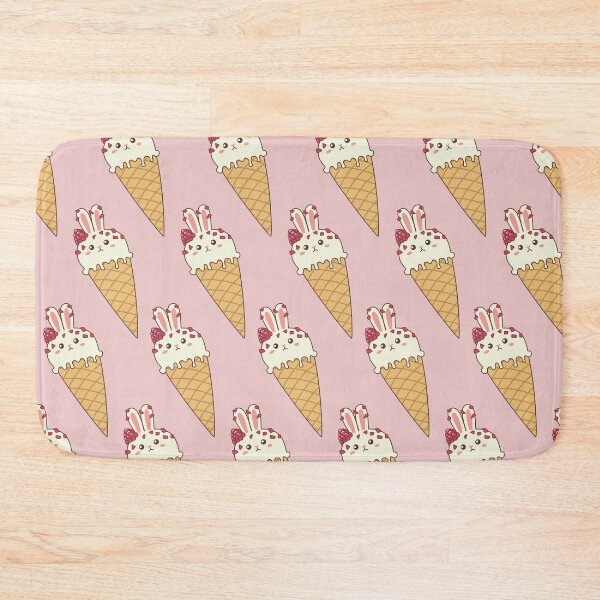 Item preview, Vanilla & Raspberry Bunny Ice Cream designed and sold by ElectricFangs.