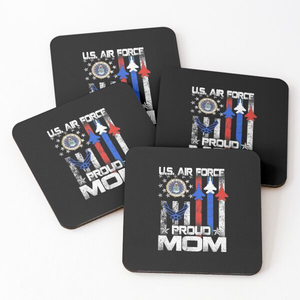 Item preview, Proud Air Force Mom T-Shirt American Flag Veteran Mothers Day Gift designed and sold by Jody49.