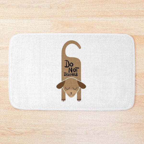 Item preview, Do Not Disturb Cute Dog designed and sold by Opal Print.