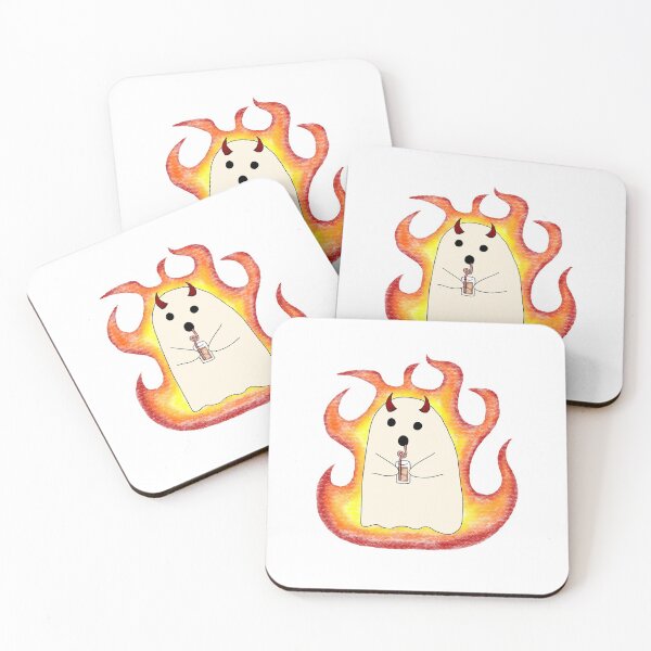 Item preview, Flaming designed and sold by Alliecat Arts.