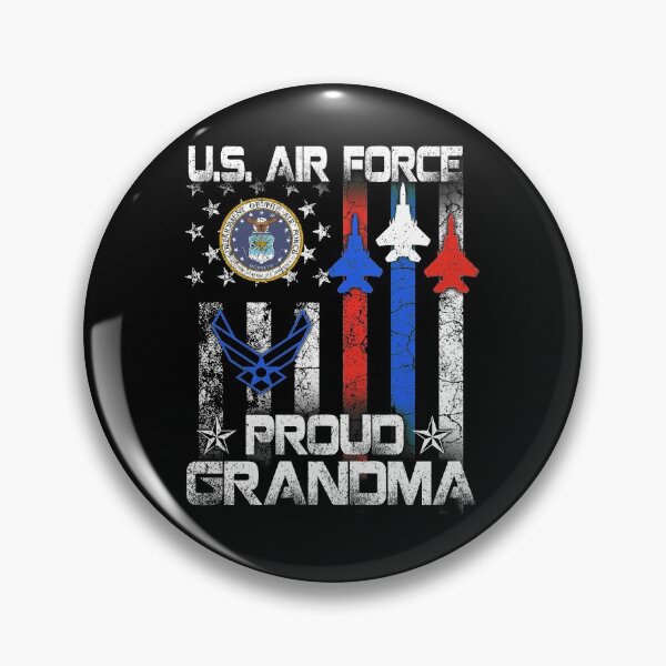 Item preview, Proud Air Force Grandma T-Shirt American Flag Veteran Gift designed and sold by Jody49.