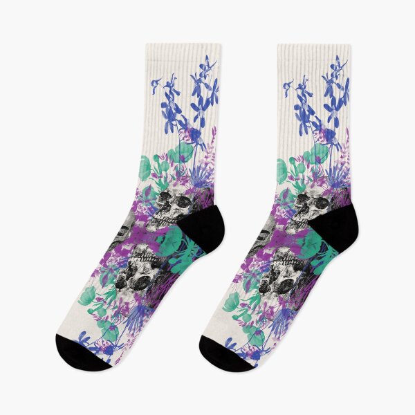 Item preview, Floral Skull designed and sold by Mooscellaneous.