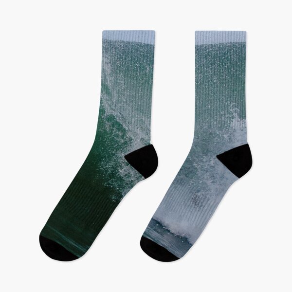 Item preview, Beautiful swirling dark green ocean waves with white foam for surfing designed and sold by Vero De.