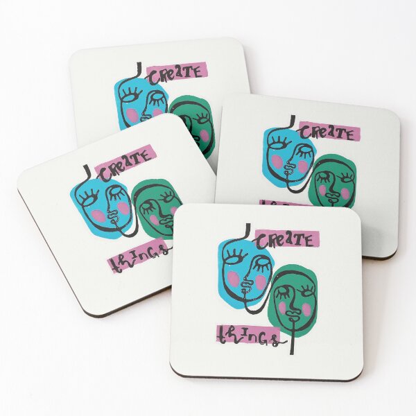 Item preview, Create Things Linoleum Multi Block Print designed and sold by hollyferguson.