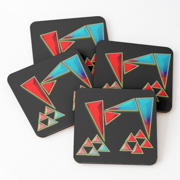 Item preview, TWO TANGRAM MUSIC NOTES THAT EXPRESS THEMSELVES IN HARMONY designed and sold by Ralek.