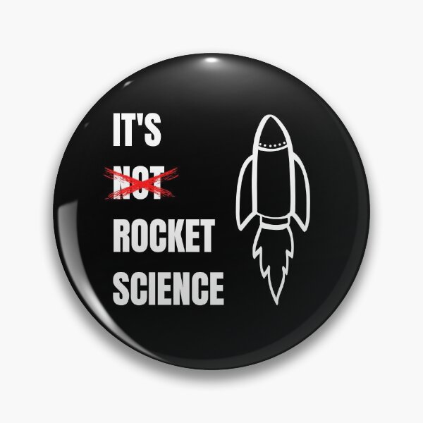 Item preview, It's not rocket science  designed and sold by GraphicTeesSuck.