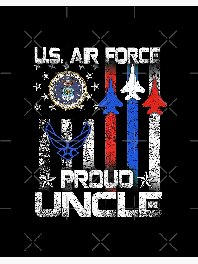 Proud Air Force Uncle T-Shirt American Flag Veteran Gift Proud Air Force Uncle T-Shirt American Flag Veteran Gift