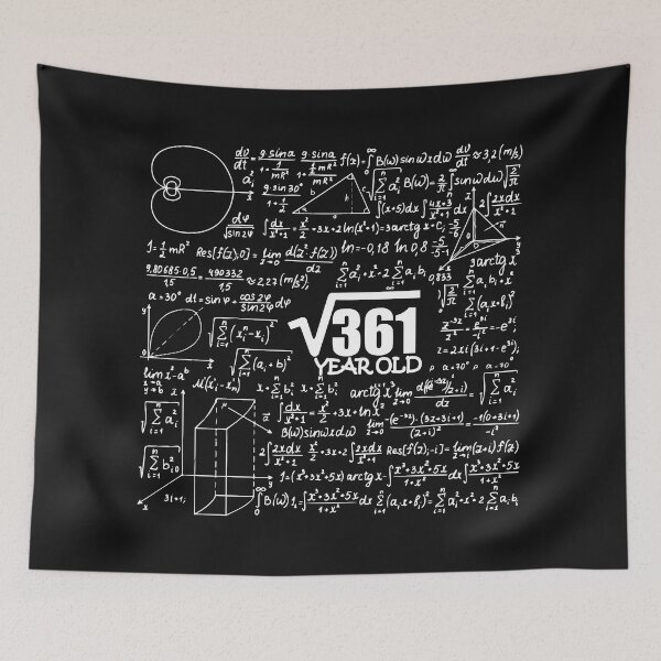 Item preview, Square Root Of 361 19 Years Old 19Th Birthday Funny Square Root  designed and sold by alipapi.