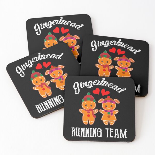 Item preview, Gingerbread Running Team Funny T-Shirt Quotes, Novelty Mom Gift, Gift Idea for Anniversary, Wedding, Mother's Day, Father's Day, Graduation, Thanksgiving, Christmas & New Year's day. designed and sold by KHRO.