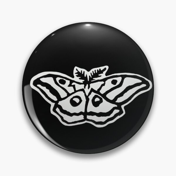 Item preview, Moth Linoleum Block Print designed and sold by hollyferguson.