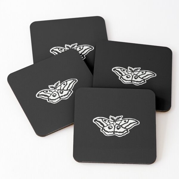 Item preview, Moth Linoleum Block Print designed and sold by hollyferguson.