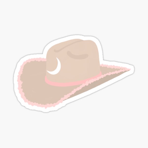 GPhi Cowgirl Hat Sticker