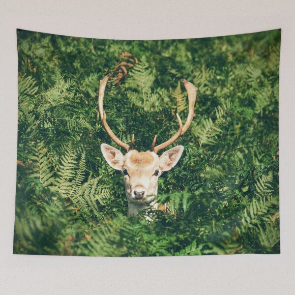 Item preview, Leaf Hiding Deer Head designed and sold by Alladin7.