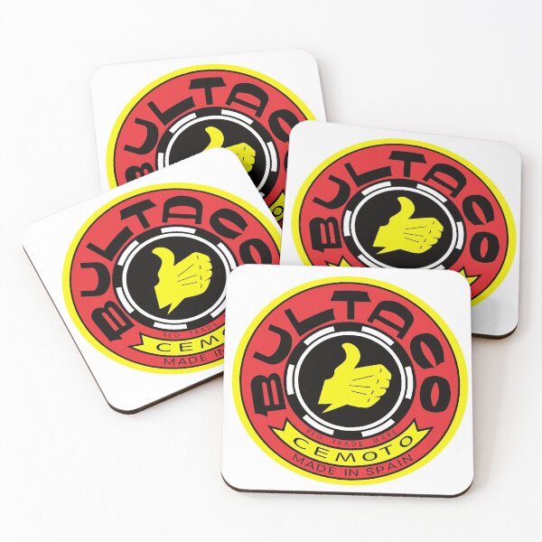 Bultaco Motorcycles Coasters (Set of 4)