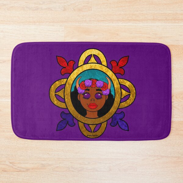 Item preview, Horned Afro Queen designed and sold by artbyomega.
