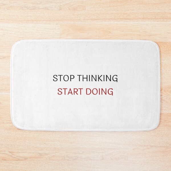 Item preview, Stop thinking start doing designed and sold by Inspirationmotivation.