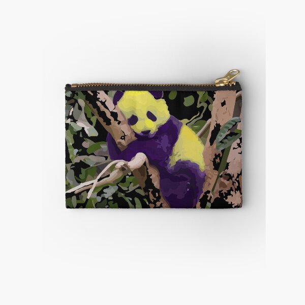 Item preview, Panda - Purple Yellow designed and sold by KiannasMind.