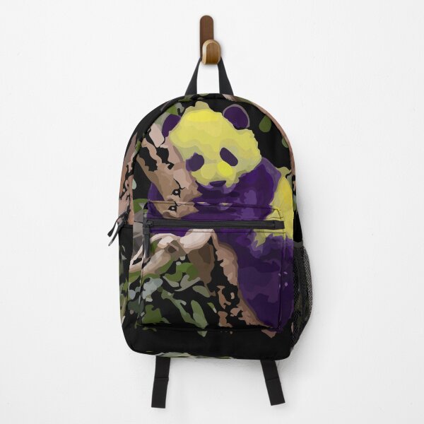 Item preview, Panda - Purple Yellow designed and sold by KiannasMind.
