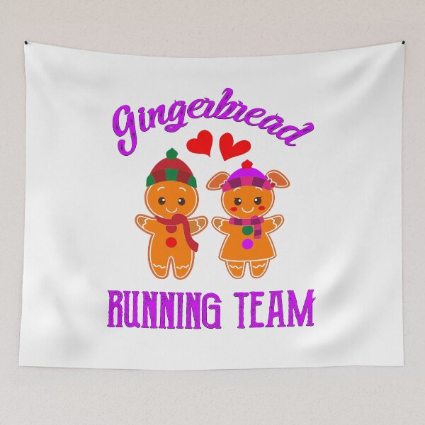 Item preview, Gingerbread Running Team Funny T-Shirt Quotes, Novelty Mom Team Gift, Gift Idea for Anniversary, Wedding, Mother's Day, Father's Day, Graduation, Thanksgiving, Christmas & New Year's day. designed and sold by KHRO.
