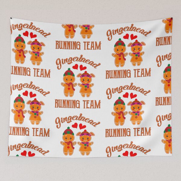 Item preview, Gingerbread Running Team Funny T-Shirt Quotes, Novelty Mom Team Gift, Gift Idea for Anniversary, Wedding, Mother's Day, Father's Day, Graduation, Thanksgiving, Christmas & New Year's day. designed and sold by KHRO.