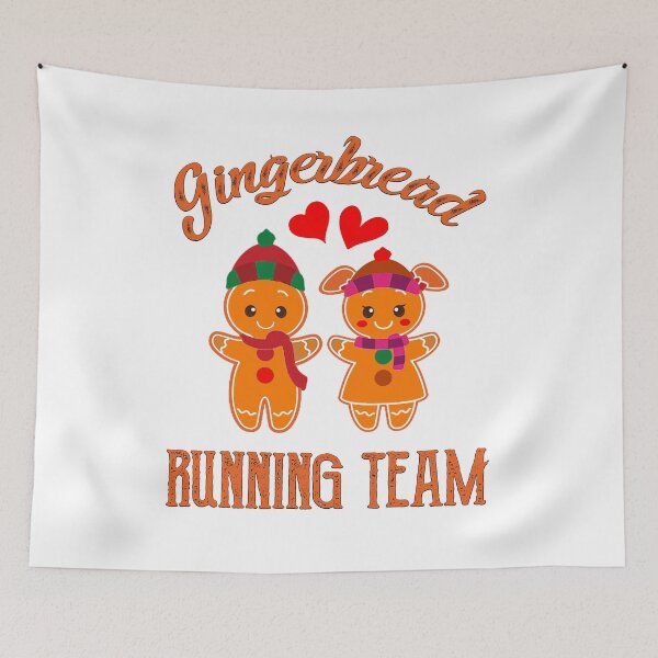Item preview, Gingerbread Running Team Funny T-Shirt Quotes, Novelty Mom Team Gift, Gift Idea for Anniversary, Wedding, Mother's Day, Father's Day, Graduation, Thanksgiving, Christmas & New Year's day. designed and sold by KHRO.