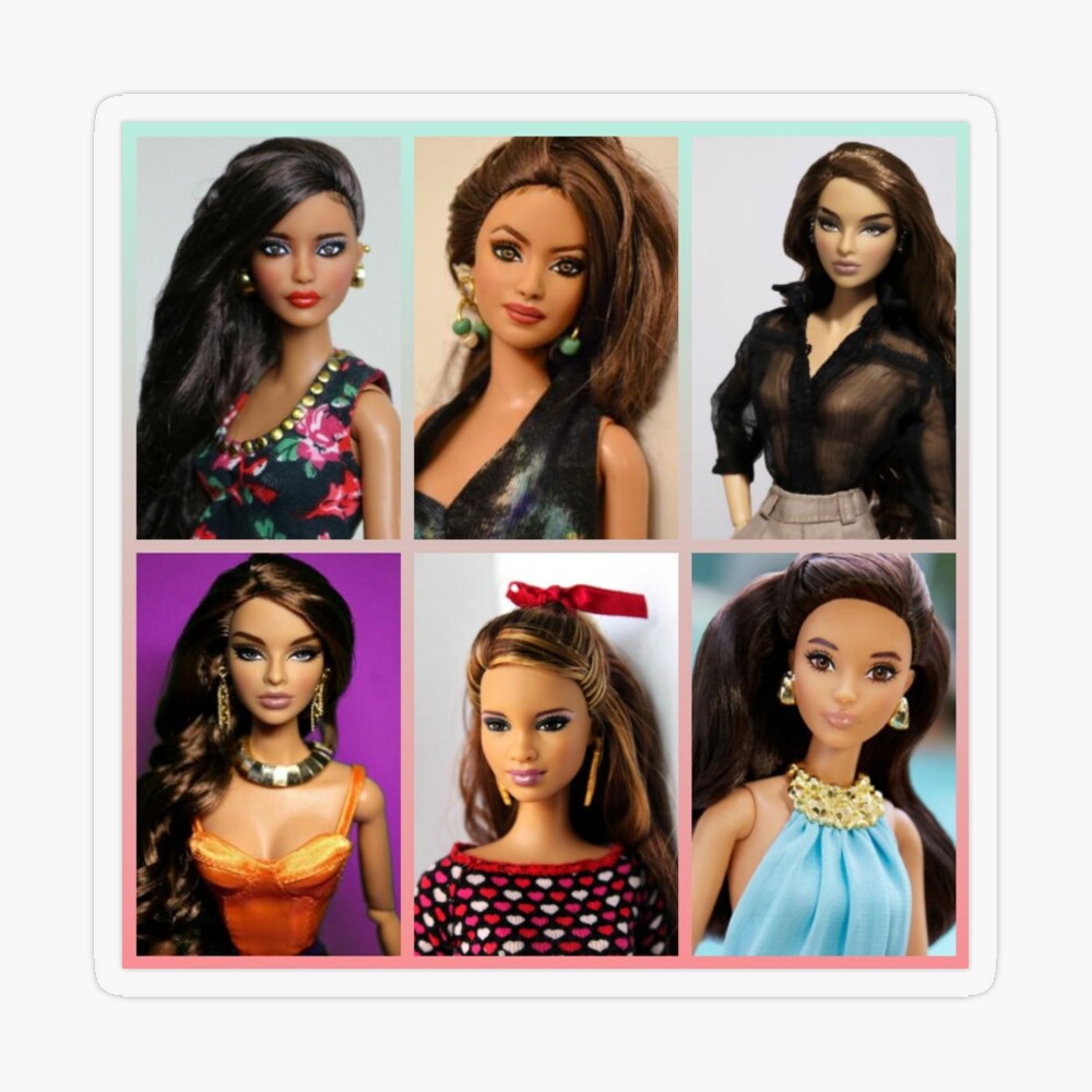 Latina barbies 1 Magnet for Sale by quotefactory Redbubble