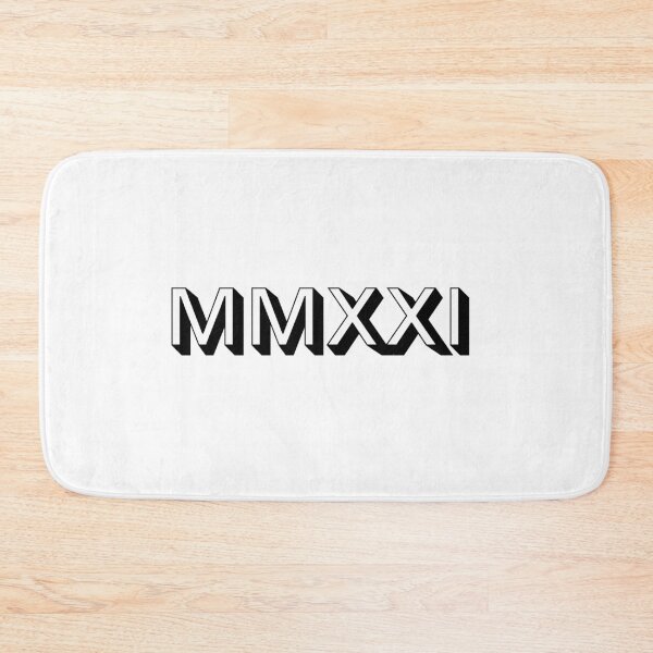 Item preview, Year 2021 Roman Numerals MMXXI designed and sold by JEROME MARQUANT.