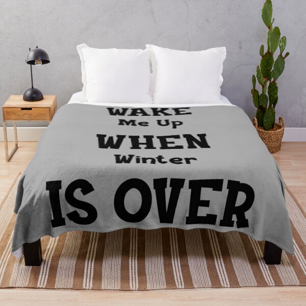 Item preview, Wake Me Up When Winter Is Over designed and sold by RaRa-Design.