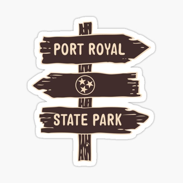 Item preview, Port Royal State Park - Tennessee State Park Wildlife TN Trail Head Marker designed and sold by palmettodigital.