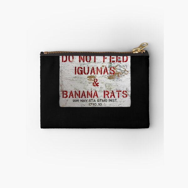 Item preview, GTMO Do Not Feed Iguanas & Banana Rats - Guantanamo Bay Cuba designed and sold by WOTUFAKA.