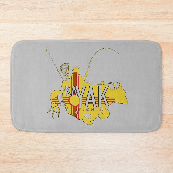 Item preview, New Mexico kayak fishing graphic  designed and sold by Tai Chan.