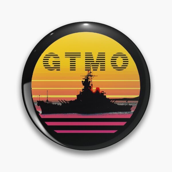 Item preview, GTMO - Vintage Guantanamo Bay Cuba Sunset designed and sold by WOTUFAKA.
