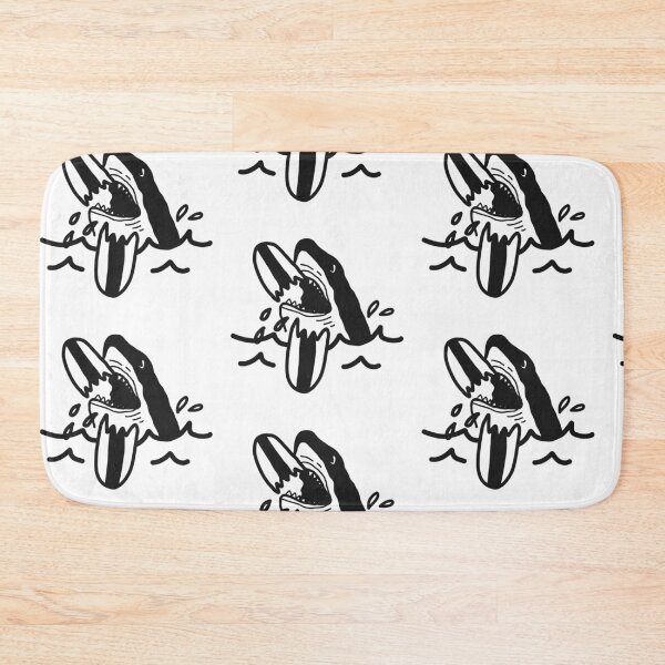 Item preview, Shark life surf surfing breaking surfboards retro  designed and sold by Tropical Blood.