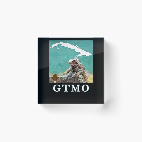 Item preview, GTMO Iguana - NAS Guantanamo Bay Cuba designed and sold by WOTUFAKA.