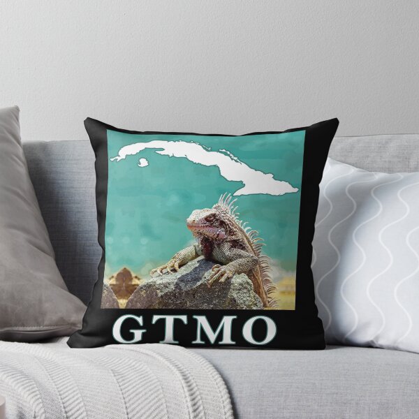 Item preview, GTMO Iguana - NAS Guantanamo Bay Cuba designed and sold by WOTUFAKA.