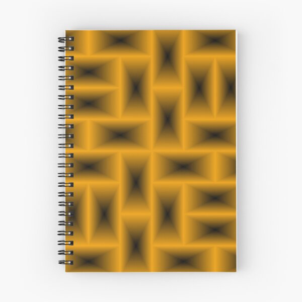 Item preview, Boxed Brick Pattern in Yellow & Black Fade designed and sold by DistantOverture.