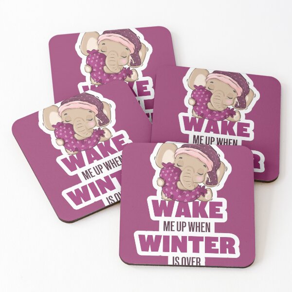 Item preview, Wake Me Up When Winter Is Over designed and sold by RaRa-Design.