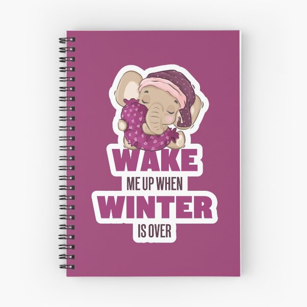 Aperçu de l'œuvre Réveille-moi quand l'hiver est fini créée et vendue par RaRa-Design.