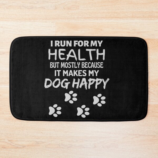 Item preview, Running Makes My Dog Happy designed and sold by TeePartyHost.